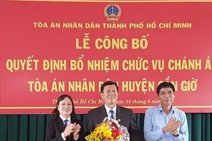Nhân sự mới huyện Cần Giờ, TP.HCM