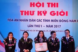 TAND TP.HCM đoạt giải nhất Hội thi Thư ký giỏi