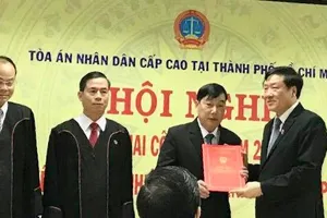 Nhân sự mới TAND Cấp cao tại TP.HCM