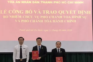 Nhân sự mới TAND TP.HCM