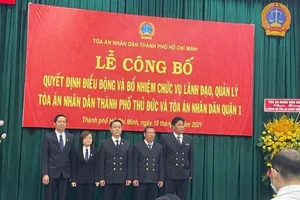 Nhân sự mới TAND TP Thủ Đức