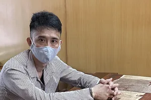 Bị cáo Lợi tại phiên tòa. Ảnh: H.YẾN