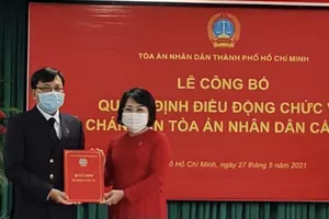 Nhân sự mới TAND huyện Bình Chánh, TP.HCM
