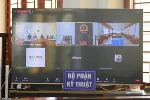 TAND huyện Cần Giờ xử trực tuyến, kết nối tận địa bàn xã