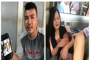 Hy hữu: Chồng đỡ đẻ cho vợ ngay trên xe ở Sài Gòn 