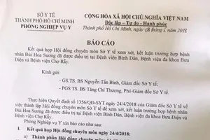 Bác sĩ đưa bệnh nhân ra ngoài mổ tử vong bị kỷ luật