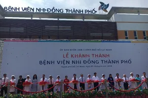 Khánh thành BV Nhi đồng Thành phố hiện đại nhất phía Nam