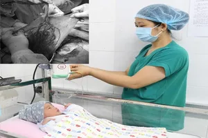 Mẹ bị dây rốn bám màng nhau suýt mất con trong tích tắc