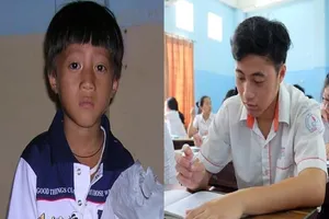 Cậu bé người Mông có cha mẹ bị lũ cuốn vào đại học