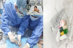 Uống thuốc đau họng, bé trai bị sốc phản vệ nguy kịch