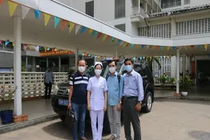 Đội phản ứng nhanh BV Chợ Rẫy tiếp tục chi viện tâm dịch