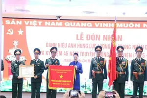 Bệnh viện Quân y 175 nhận danh hiệu Anh hùng LLVT nhân dân 