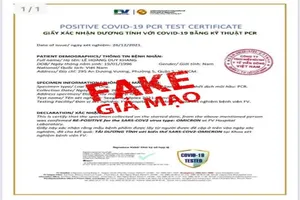 Thông tin TP.HCM xuất hiện biến chủng Omicron là giả mạo