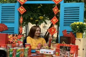 Đường hoa rộn ràng sắc xuân trong bệnh viện ở TP.HCM Tết 2022