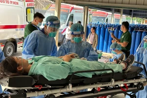 Diễn tập kích hoạt lại BV Dã chiến số 13, kịp thời tiếp nhận bệnh nặng