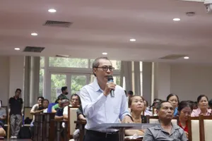 Cử tri TP.HCM quan tâm về dự án rạch Xuyên Tâm