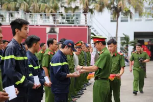 TP.HCM: Cảnh sát PCCC và CNCH tổ chức nhiều hoạt động chăm lo Tết cho cán bộ chiến sĩ