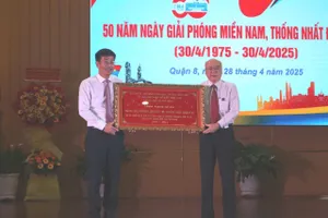 Quận 8 khánh thành loạt công trình chào mừng 50 năm Thống nhất đất nước