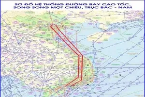 Rút ngắn thời gian với “đường bay cao tốc một chiều trục Bắc-Nam” 
