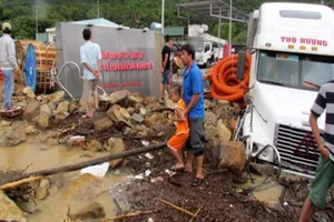 Đường sắt qua Nha Trang đã được thông suốt