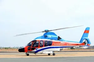 Kiểm tra bãi đỗ trực thăng nóc tòa nhà Times Square