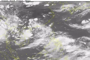 Bão số 4 hình thành gây mưa diện rộng