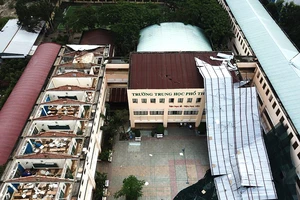 Chi 2,9 tỉ đồng khắc phục sự cố tại Trường THPT Bình Phú