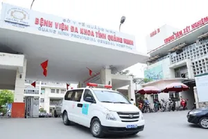 Cách ly Khoa hồi sức cấp cứu BV đa khoa Quảng Ninh