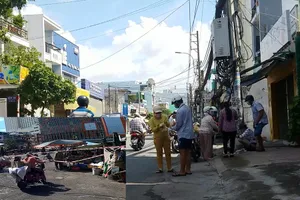 TP.HCM: Nhiều người lạm dụng việc ra đường, lén lút họp chợ