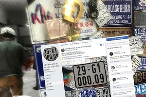 Lắp biển số giả để né phạt nguội bị xử phạt thế nào?