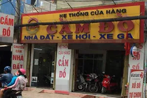 Tiệm cầm đồ cho vay lãi suất bao nhiêu %/năm sẽ bị phạt?