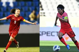 Huỳnh Như so tài với Ji So-jun