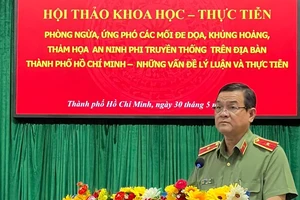 TP.HCM ứng phó thách thức an ninh phi truyền thống 