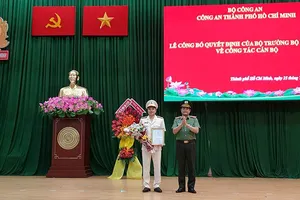 Tân phó giám đốc Công an TP.HCM: Nỗ lực thực hiện trọng trách 