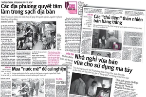 Dẹp tệ nạn ma túy: Người dân phải cùng chung tay 