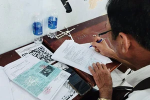 Cấp biển số định danh: Đã thành lập tổ xử lý các sự cố 