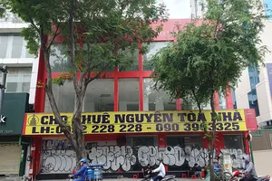 Mặt bằng cho thuê: Ế nhưng giá vẫn cao