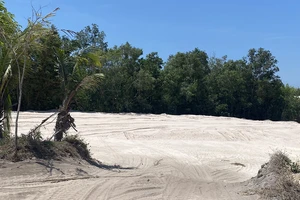 'Công trường sa tặc' ở Bình Thuận: Công an tiếp tục điều tra
