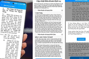 Soi 'luật chơi' mới của Zalo dưới lăng kính pháp lý