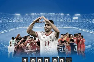 Những “người anh em” Tây Á và Đông Nam Á cổ vũ Việt Nam