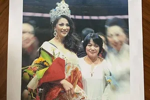 Lý do chủ chung cư Pháp dán hình hoa hậu Phương Khánh