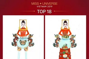 Bất ngờ trang phục Bàn thờ vẫn lọt top Trang phục dân tộc