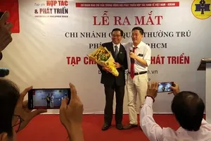 Một luật sư làm đại diện tạp chí Hợp tác & Phát triển phía Nam