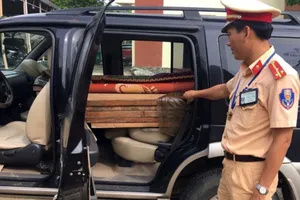 Bắt xe chở 30 phách gỗ lậu ra Đà Nẵng tiêu thụ