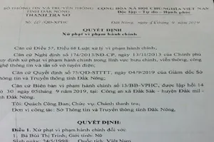 Bị phạt 10 triệu vì tung tin đồn thất thiệt trên Facebook