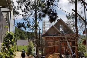 Đà Lạt: Bị phạt 15 triệu vì xây dựng công trình không phép