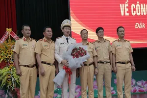 Công bố quyết định của Bộ Công an về công tác cán bộ 