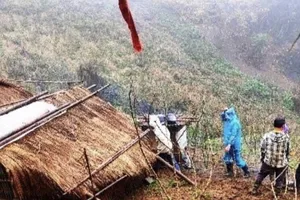 Khu vực xảy ra sự việc. Ảnh: Công an