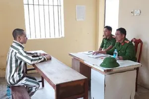 Phạm nhân trốn khỏi trại giam đã bị bắt 