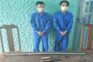 Bắt 2 nghi can dùng dao đâm người trong đêm ở Đắk Nông